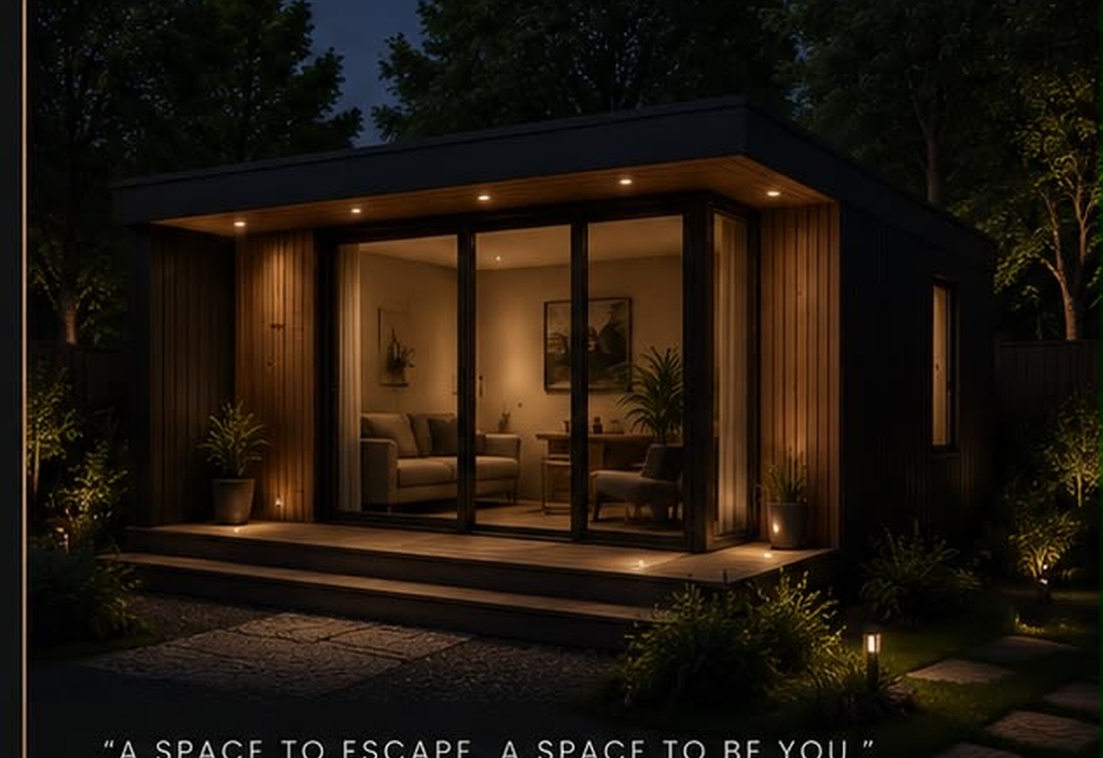 Hiatus garden room